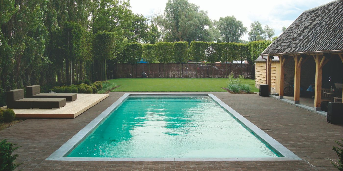 Reference photo private landscaping in Zulte