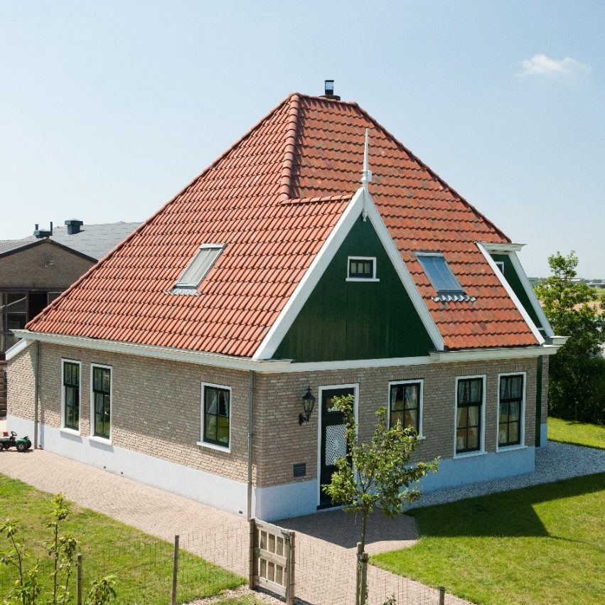 Oude Holle Sinus Vieilli Rood 878 | Nieuwbouw Vrijstaande Woning | Breezand