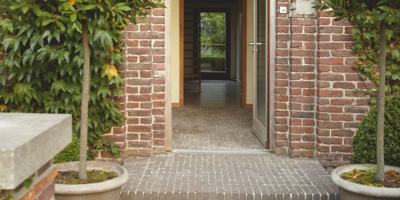 Reference photo private landscaping in Zeveren