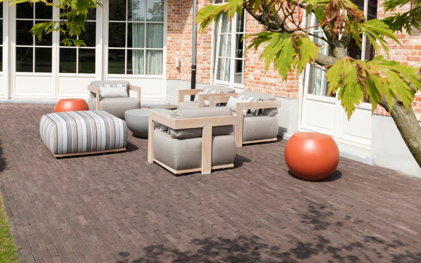 Reference photo private landscaping in Sint-Niklaas