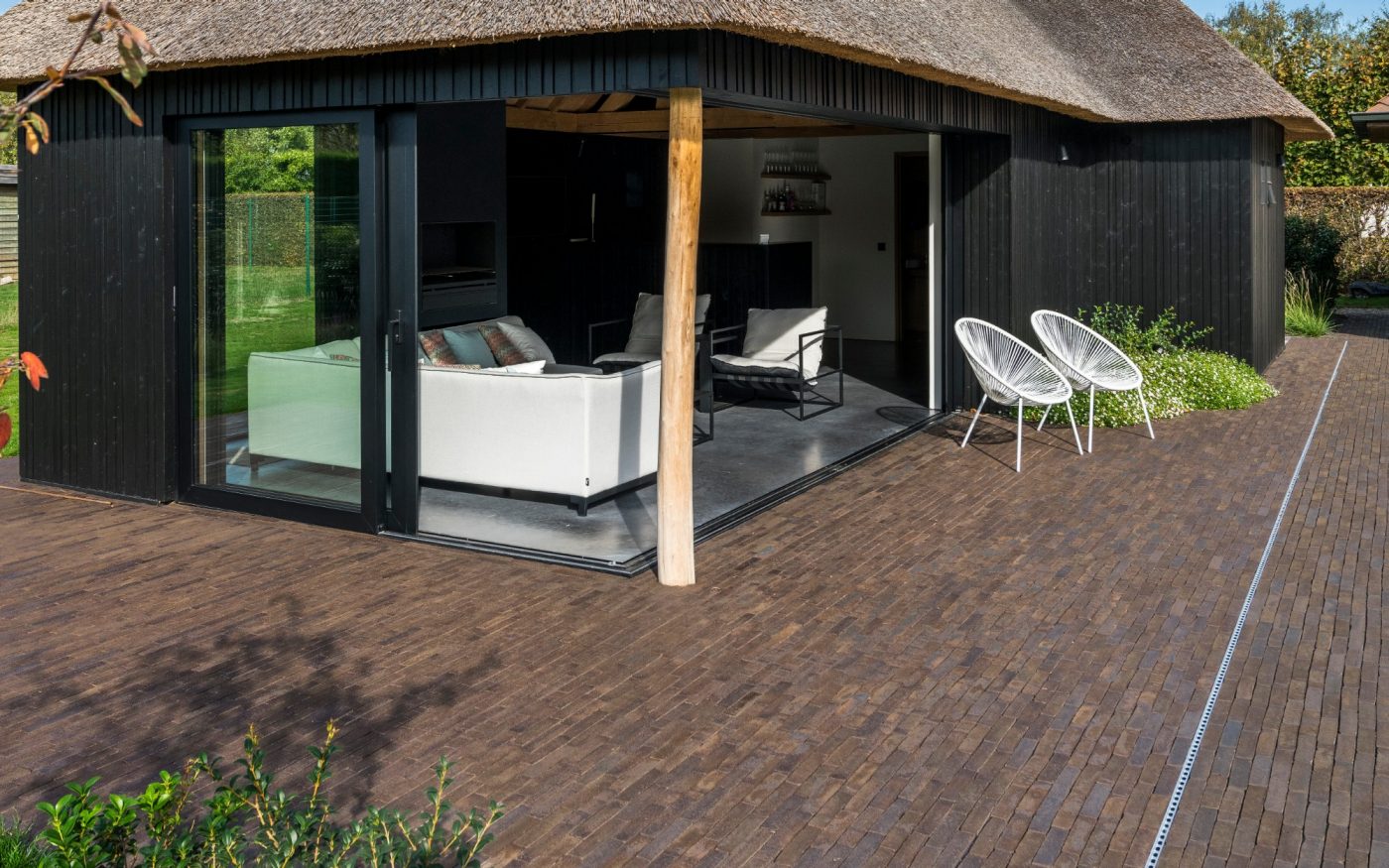 Reference photo private landscaping in Izegem