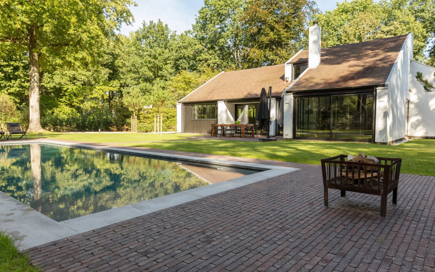 Reference photo private landscaping in Keerbergen