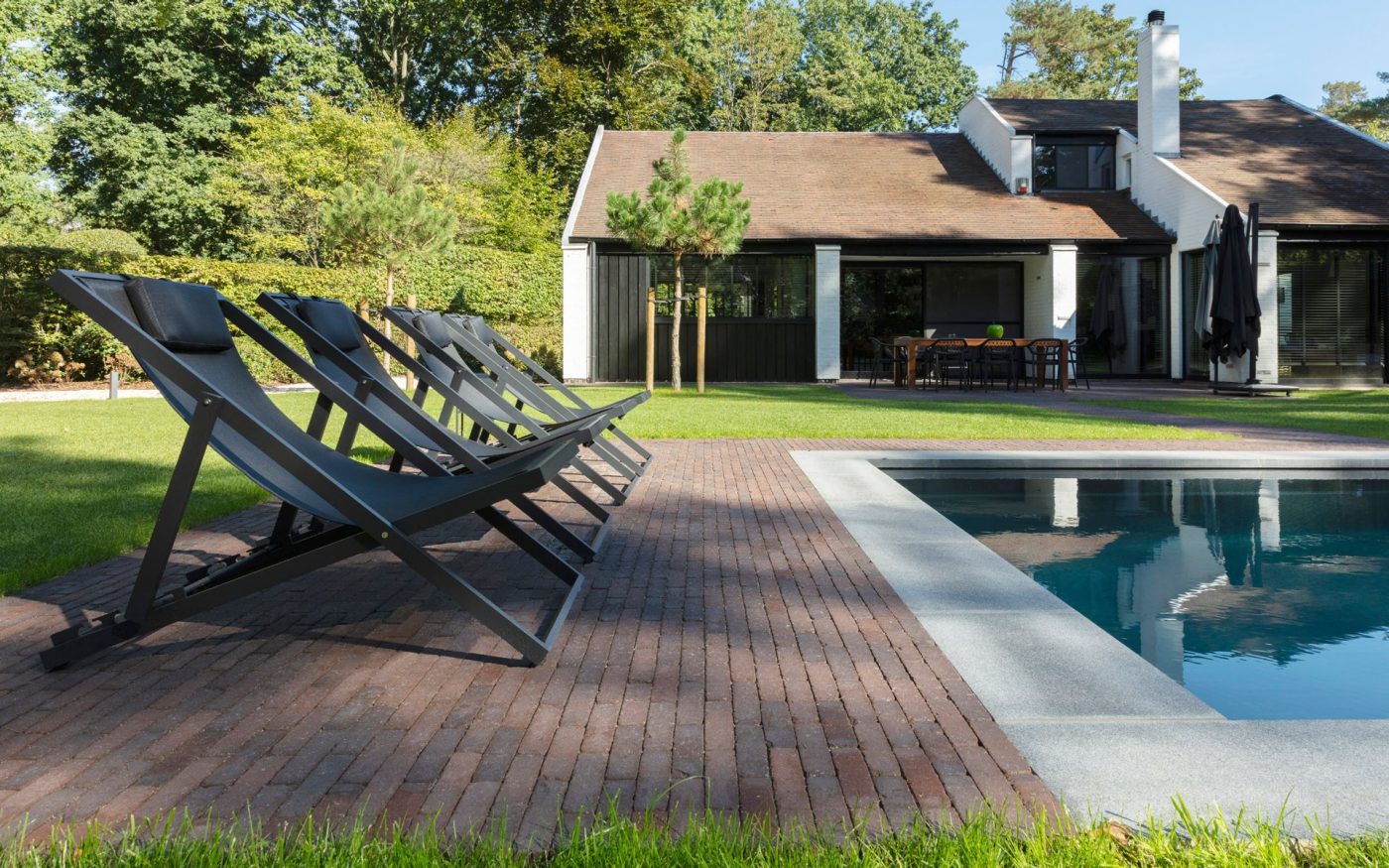 Reference photo private landscaping in Keerbergen