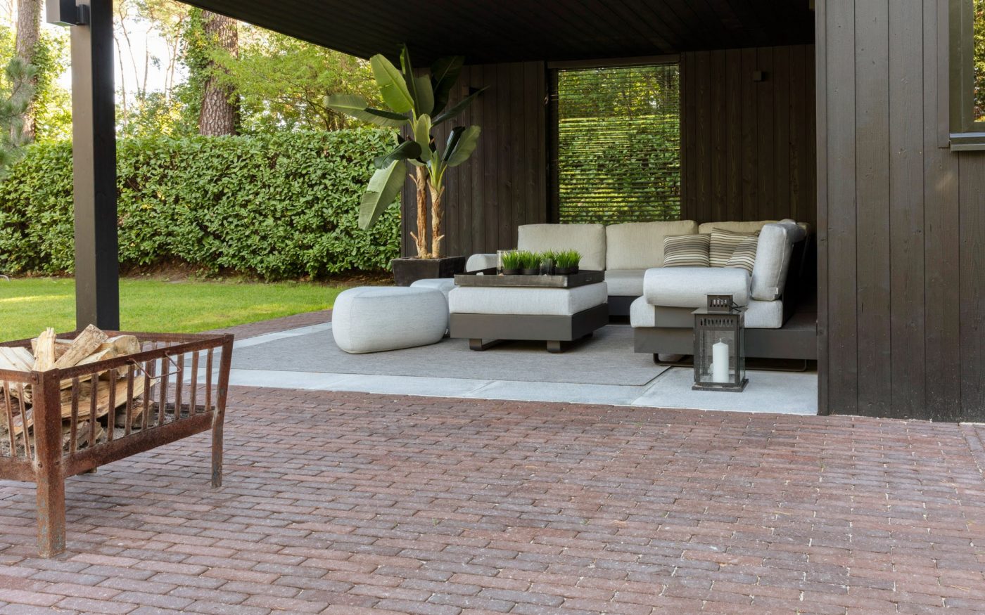 Reference photo private landscaping in Keerbergen