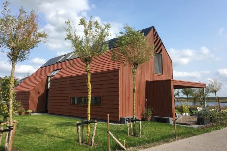 Vrijstaande woning, Meerstad | Dakpan: Vauban gewolkt engobe | Architect: Architectuurstudio SKA | Aannemer: Bouwbedrijf van Dijk, Surhuisterveen