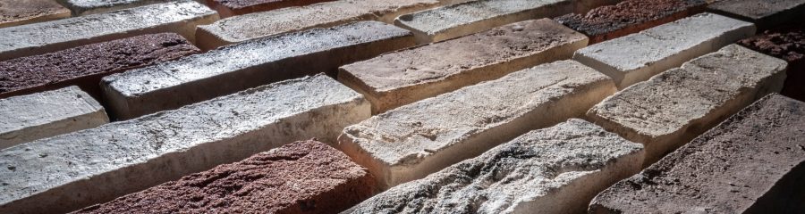 Sfeerbeeld van de EcoBrick ColourCrafted bricks