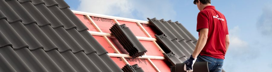 Sfeerbeeld van de MaduraMax op een dak