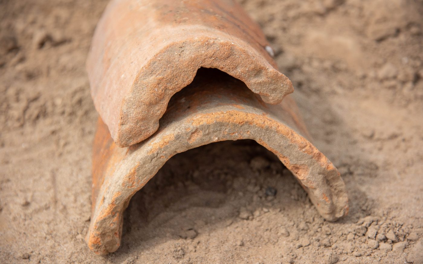 Roman shrine remains in Gelders clay extraction area
