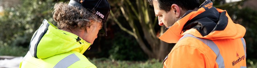 Bestrating installatie en sfeerbeeld