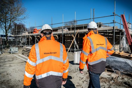 Verwerking van Marziale HV ClickBrick Pure gevelstenen in project Tuinhof in Ameide