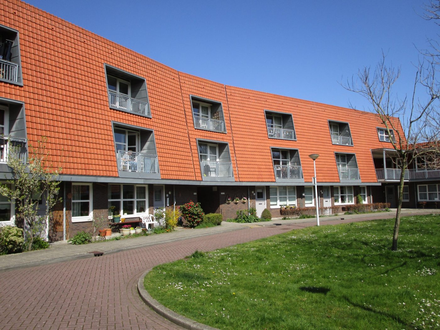 Tuile du Nord 44 Natuurrood 600 | Zorgwoningen 