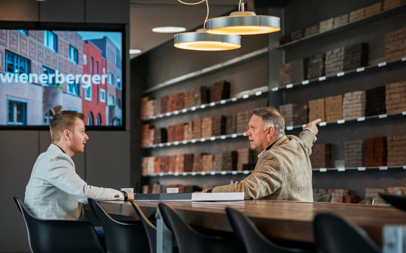 Showroom van Wienerberger Azewijn Nederland