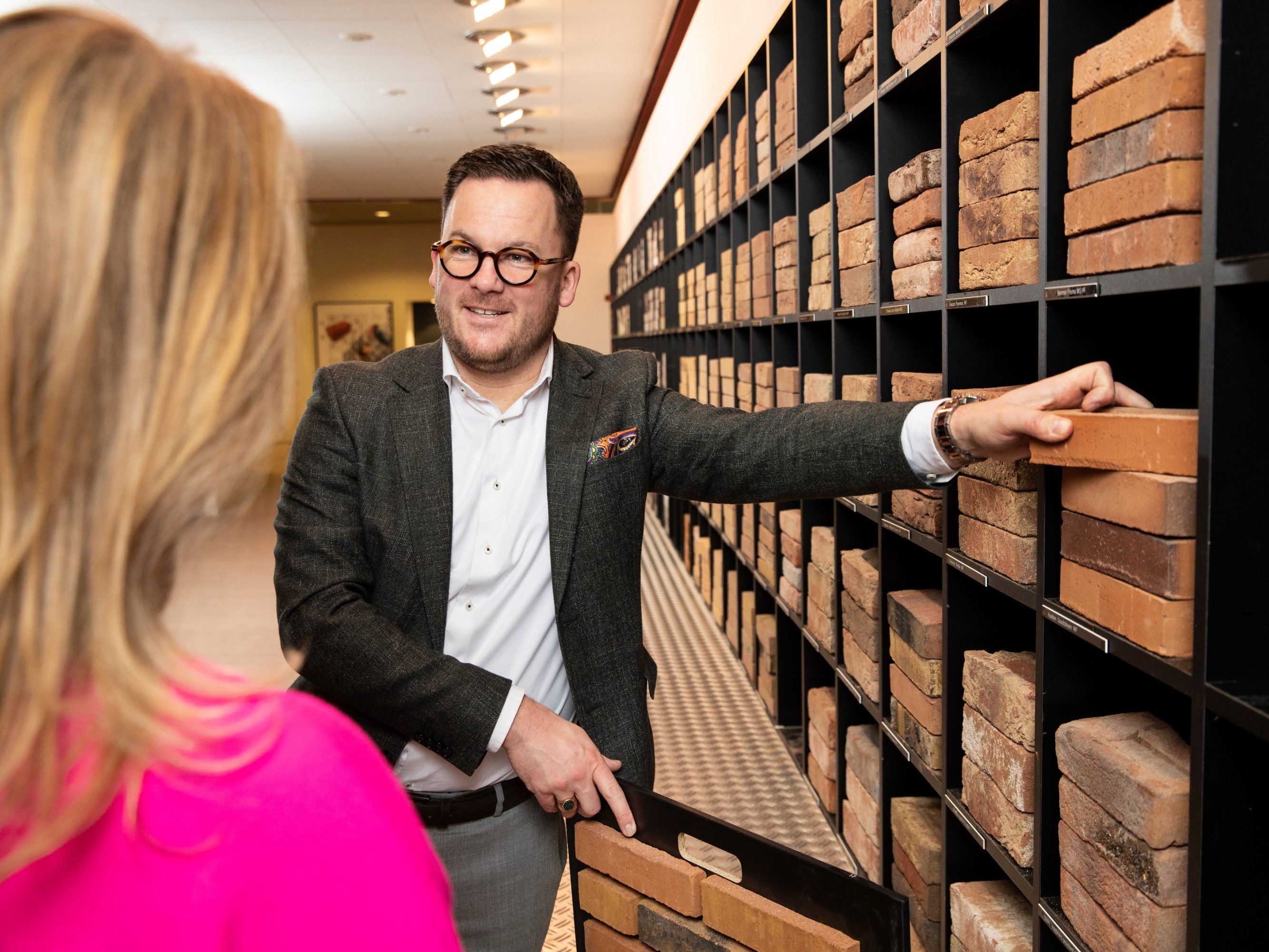 Showroom van Wienerberger Nederland