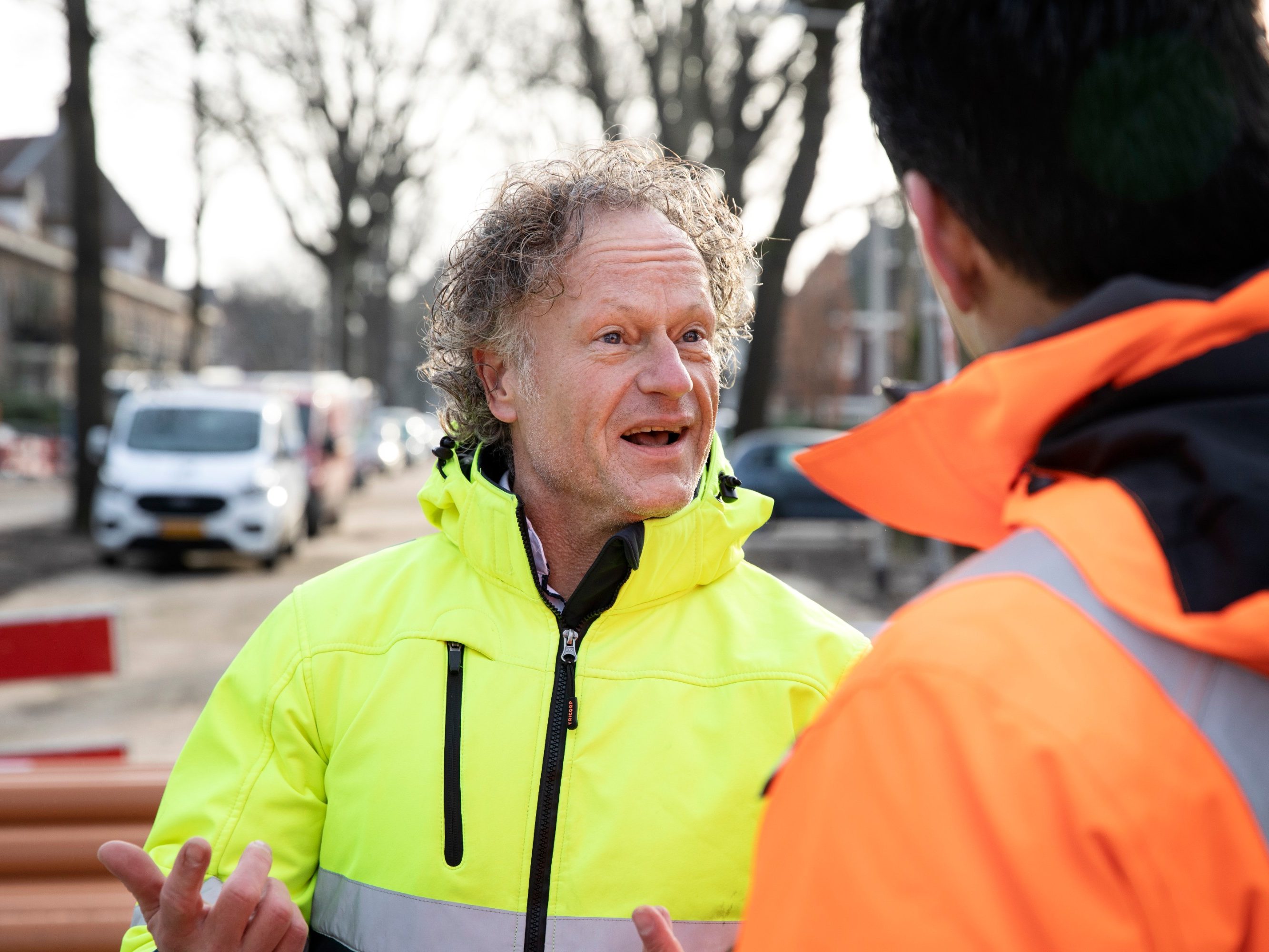 Bestrating installatie en sfeerbeeld