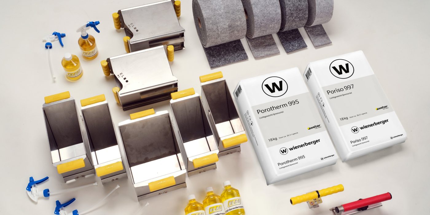 Porotherm en Poriso binnenmuur toebehoren