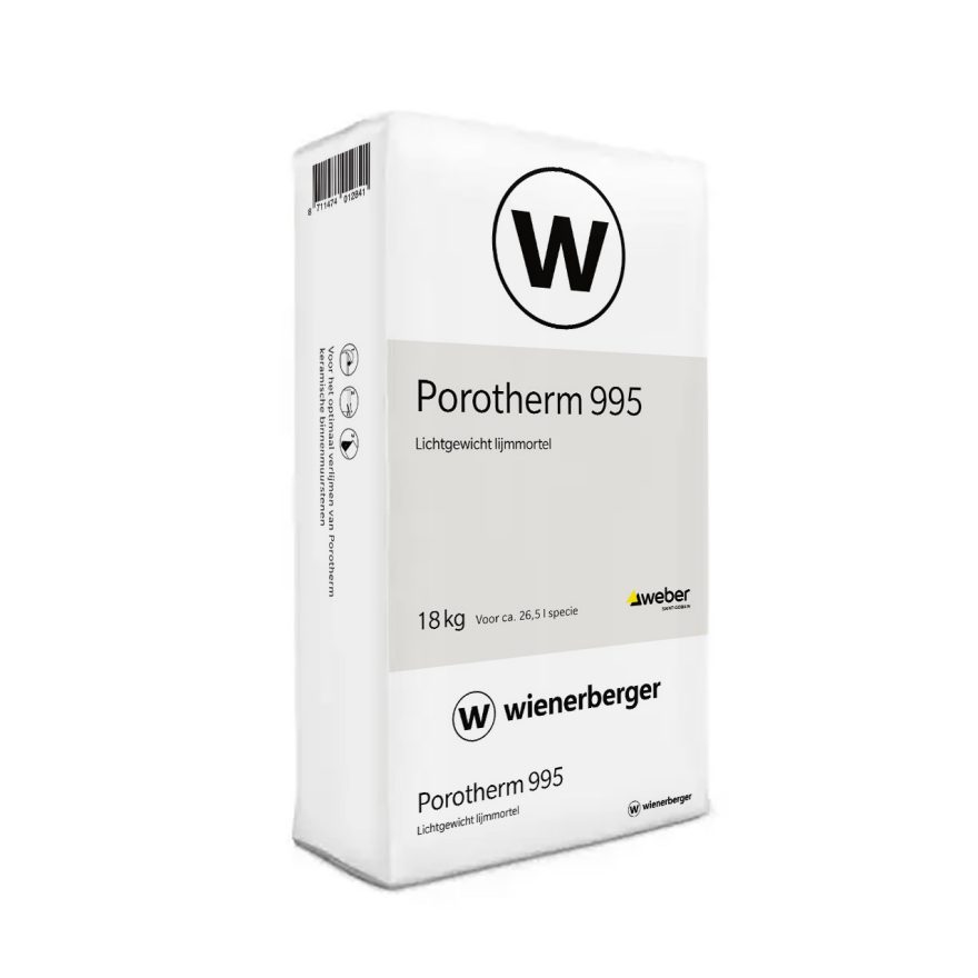 Lichtgewicht Lijmmortel 995 | toebehoren binnenmuur