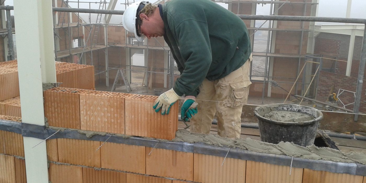 Verwerking metselblokken | Kerk, Gameren