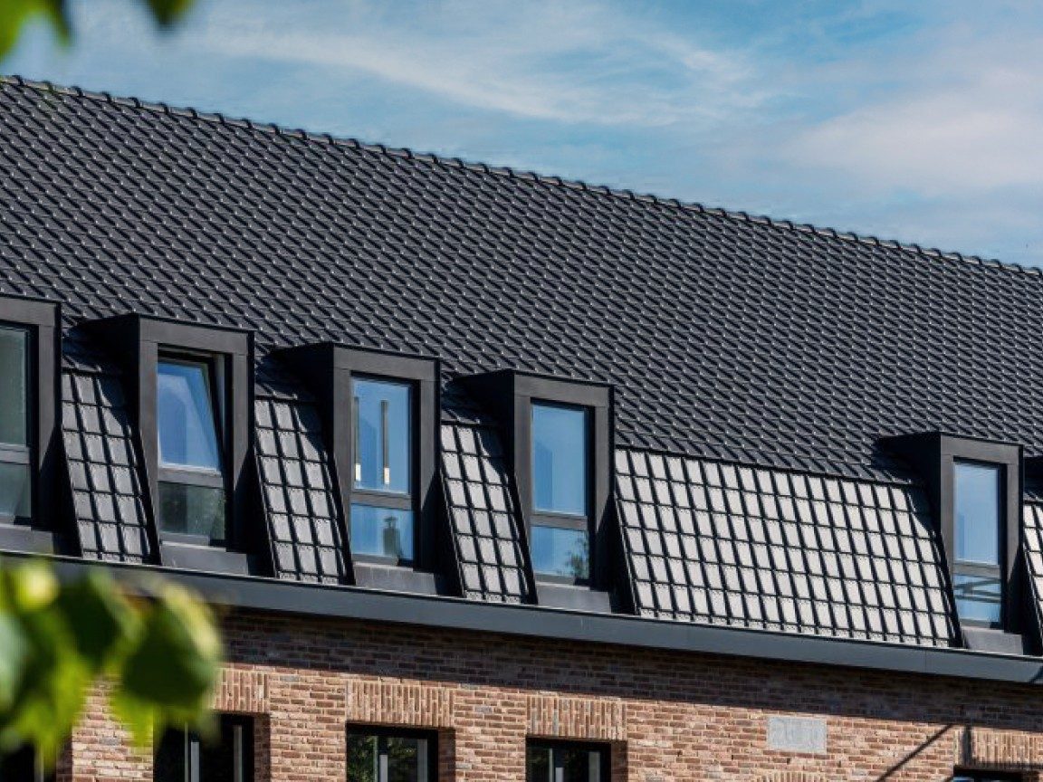 Sfeerbeeld van het Hollands dak met de Tuile du Nord dakpan