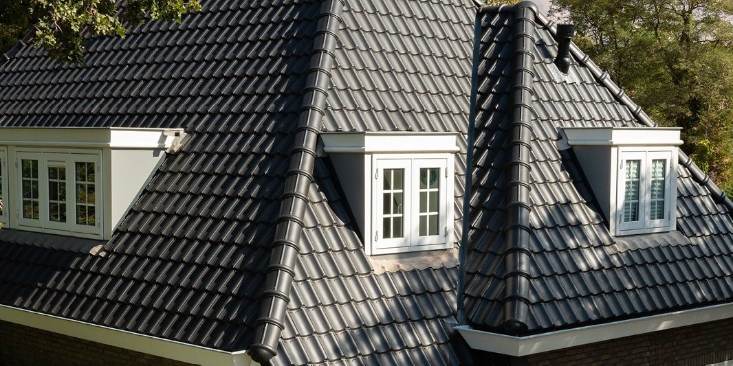 Sfeerbeeld van het Hollands dak met de VHV dakpan