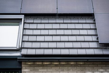 Nieuwbouw geschakelde woningen met dakpan Visio, Sint Laurens