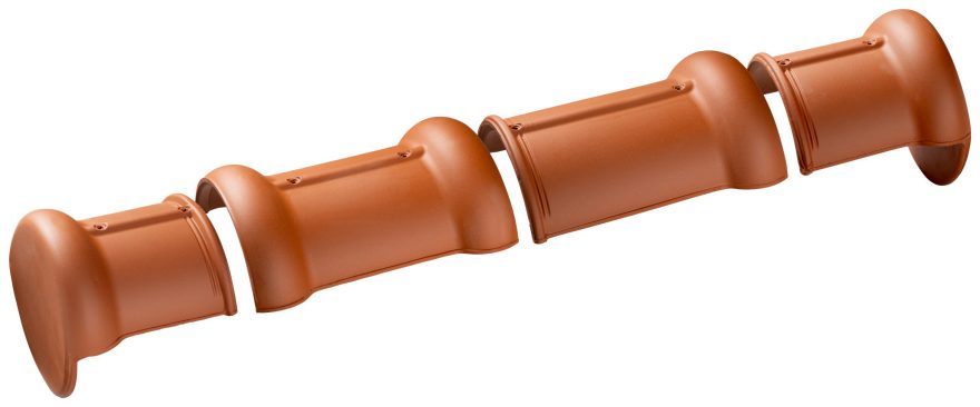 Halfronde begin- eindvorst Vario - Halfronde vorst Vario met dubbele wel - Halfronde vorst Vario