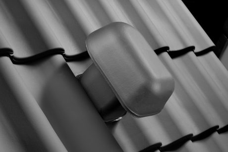 Keramische dakdoorvoerpan 125 mm