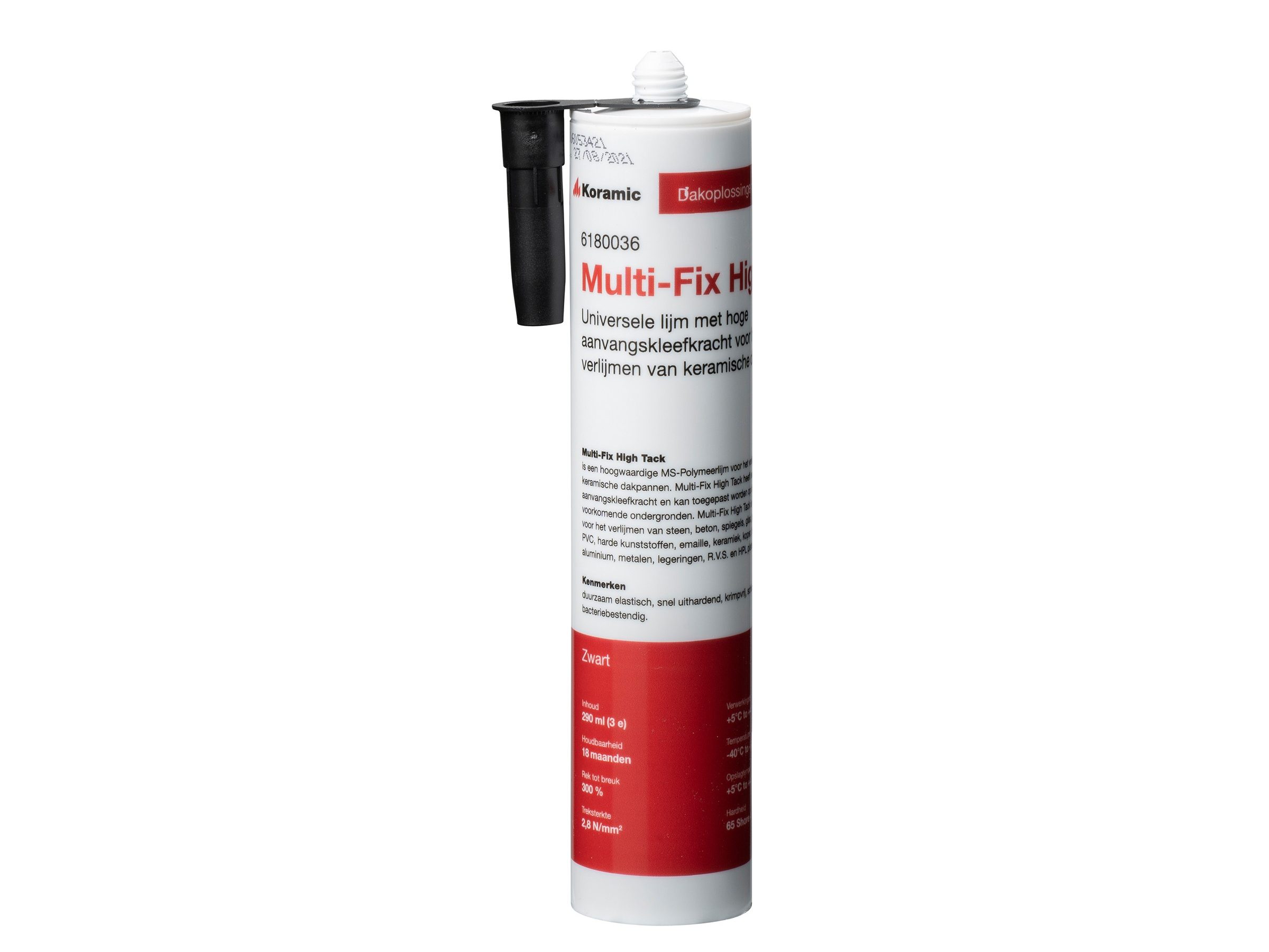 Productshot van de MultiFix High-Tack Zwart