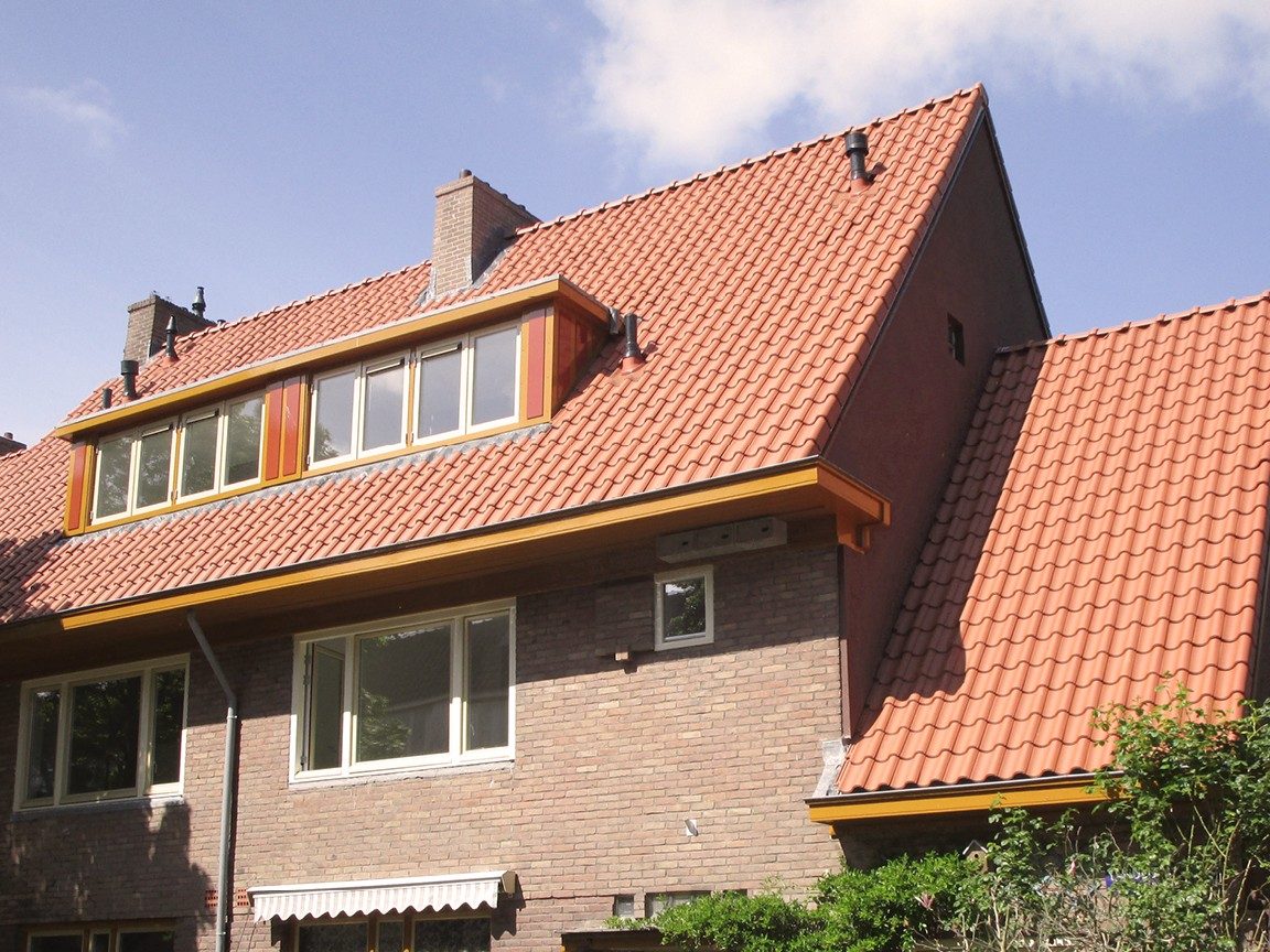 Sfeerbeeld van het Hollands dak met de OVH dakpan