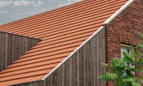 Mood image of the Dutch roof with the Standard Mulden rooftile met de Standard Mulden dakpan