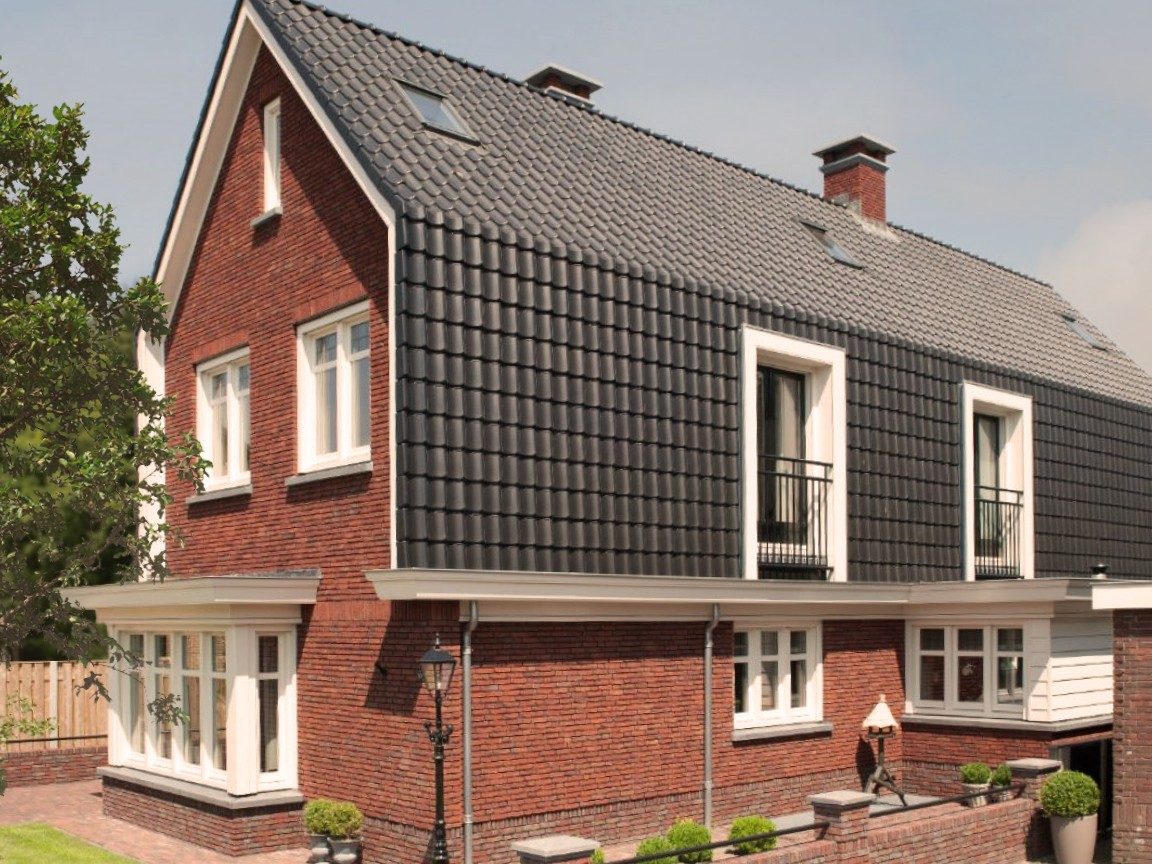 Sfeerbeeld van het Hollands dak met de VHV dakpan