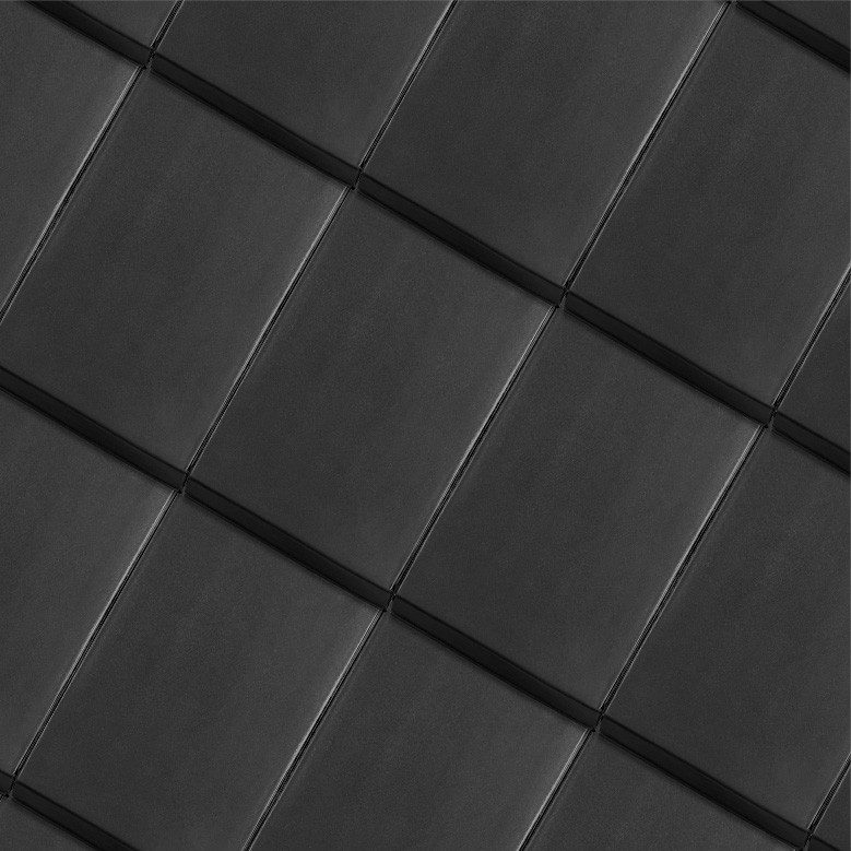 Textuur Domino matzwart engobe