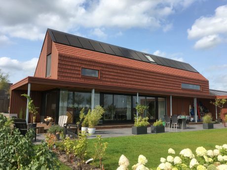 Vrijstaande woning, Meerstad | Dakpan: Vauban gewolkt engobe | Architect: Architectuurstudio SKA | Aannemer: Bouwbedrijf van Dijk, Surhuisterveen