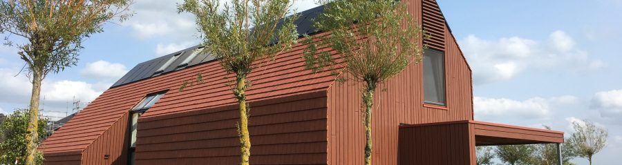 Vrijstaande woning, Meerstad | Dakpan: Vauban gewolkt engobe | Architect: Architectuurstudio SKA | Aannemer: Bouwbedrijf van Dijk, Surhuisterveen