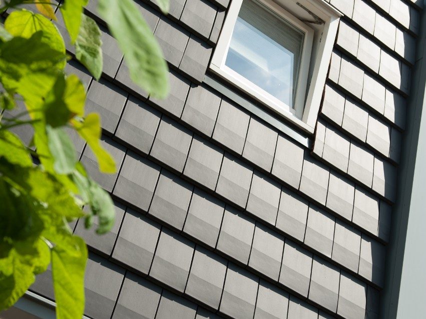 Datura Leikleur Mat Engobe 703 | Nieuwbouw 2-onder-1-kapwoningen Project Buurtstede | Koetserstraat - Klemstraat, Buurtstede, Veenendaal | Architect: Han van Zwieten, Amersfoort | Contractor: UBU, Doetinchem | Completion Date: 2011-01-01