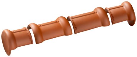 Halfronde begin- eindvorst Vario - Halfronde vorst Vario met dubbele wel - Halfronde vorst Vario