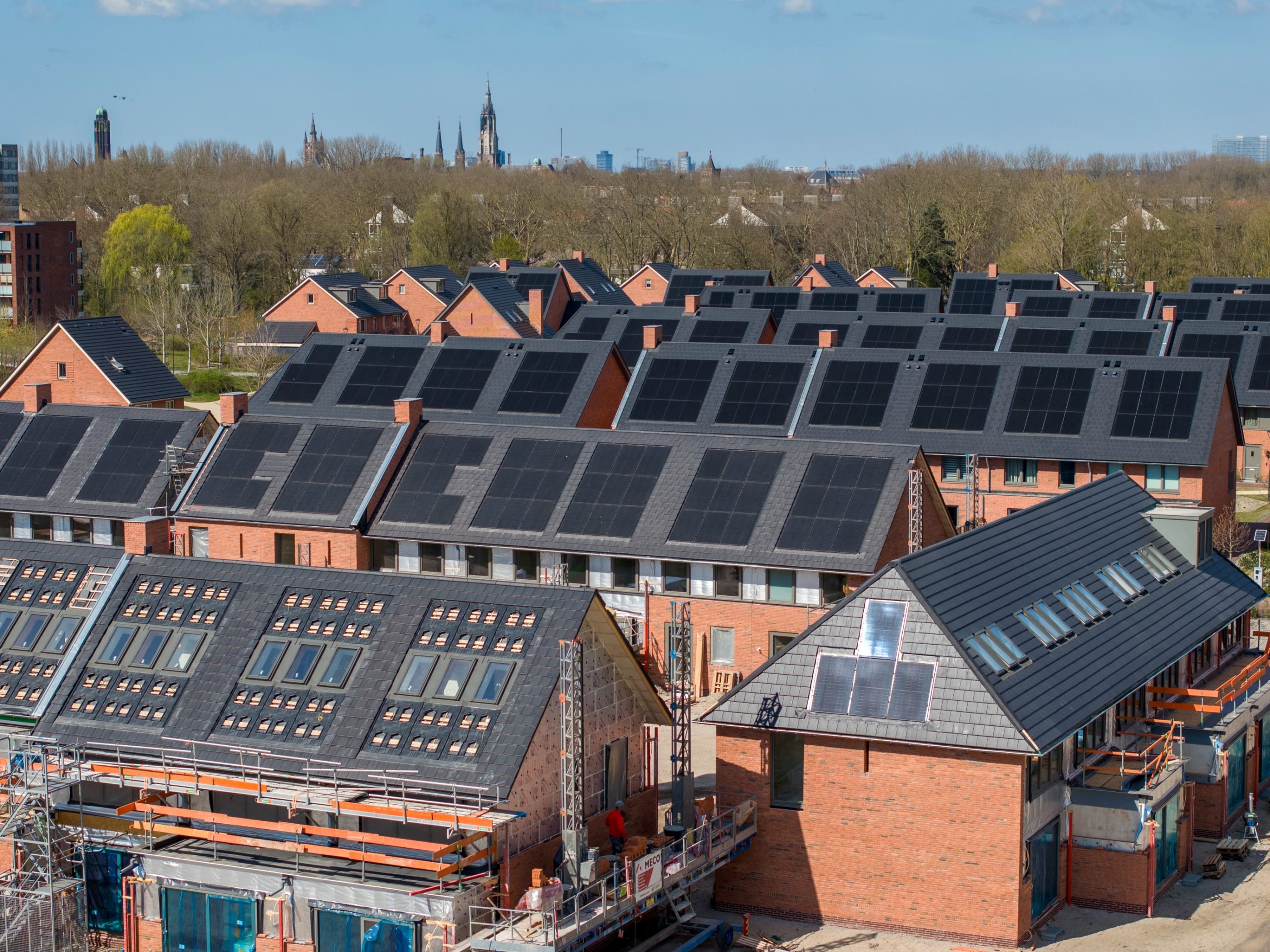 New construction project with the Wevolt X-Frame | Grasbuurt, Delft