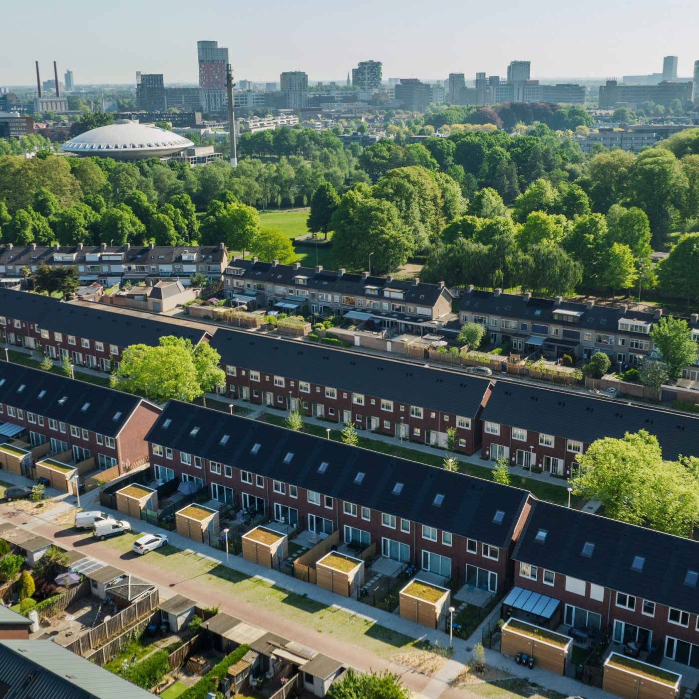 Nieuwbouw 88 energiezuinige huurwoningen met Wevolt X-Roof | Eindhoven