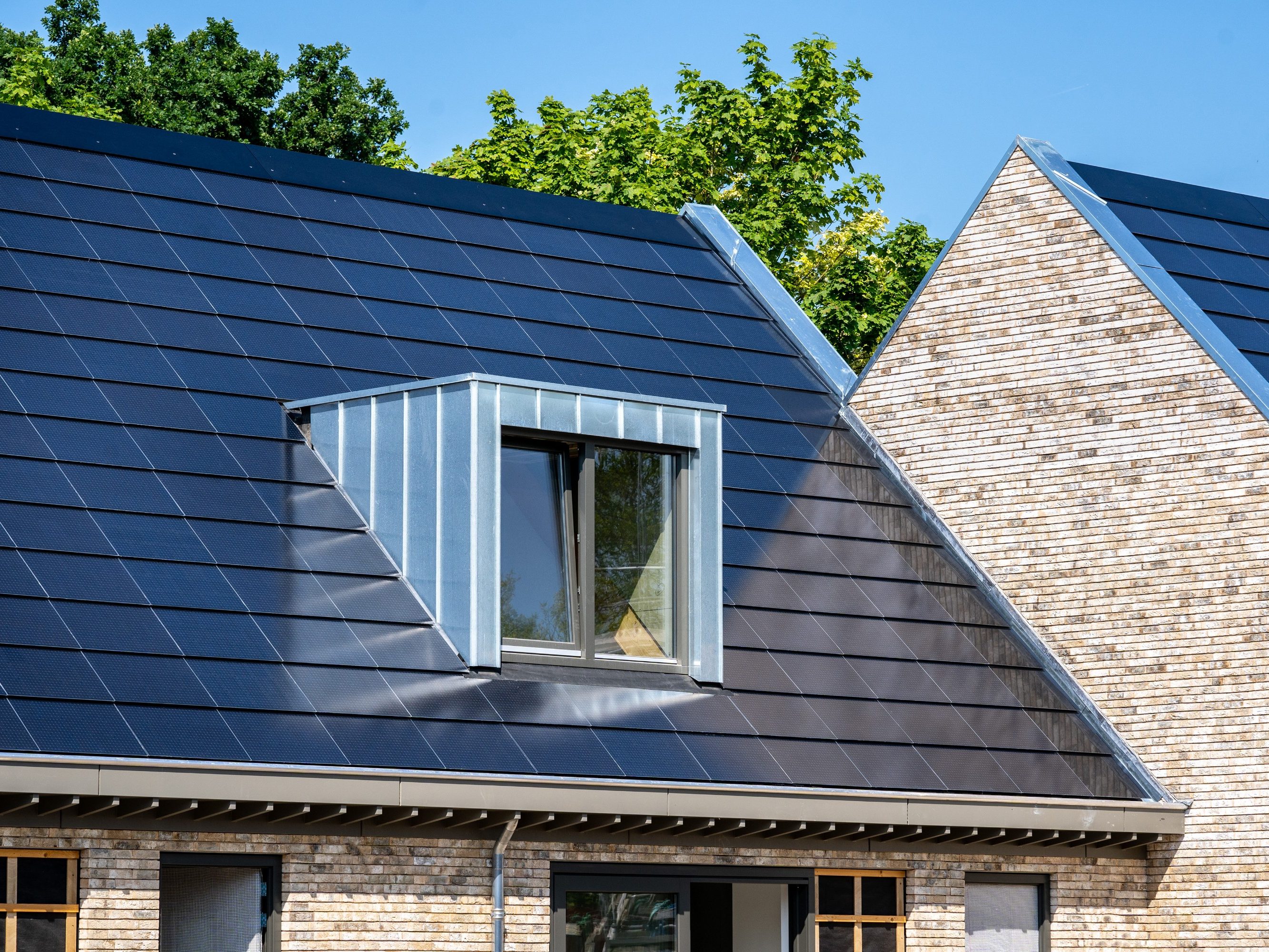 Woning met de Wevolt X-Roof zonnepanelen