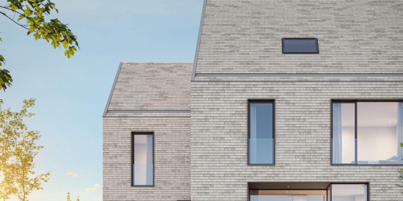 Elfino, keramische gevelbekleding met een elegante en minimalistische uitstraling.