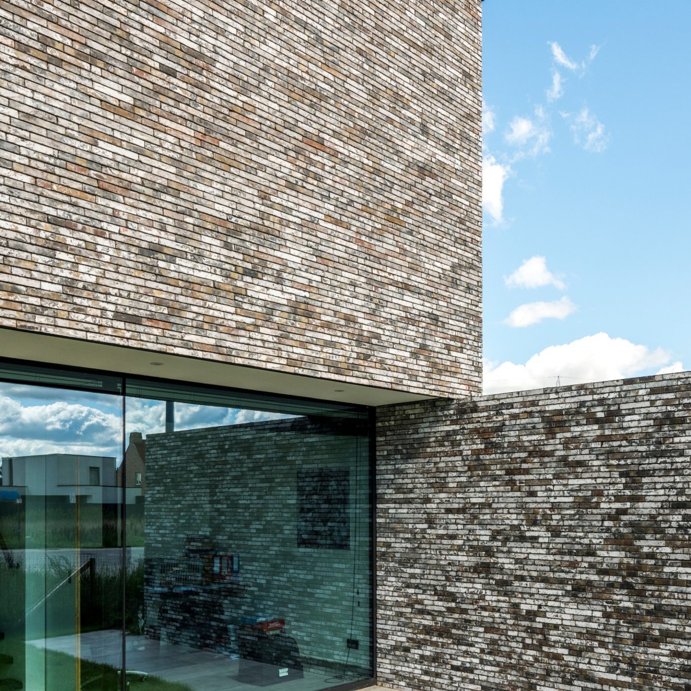 Reference photo new construction single family in Sijsele