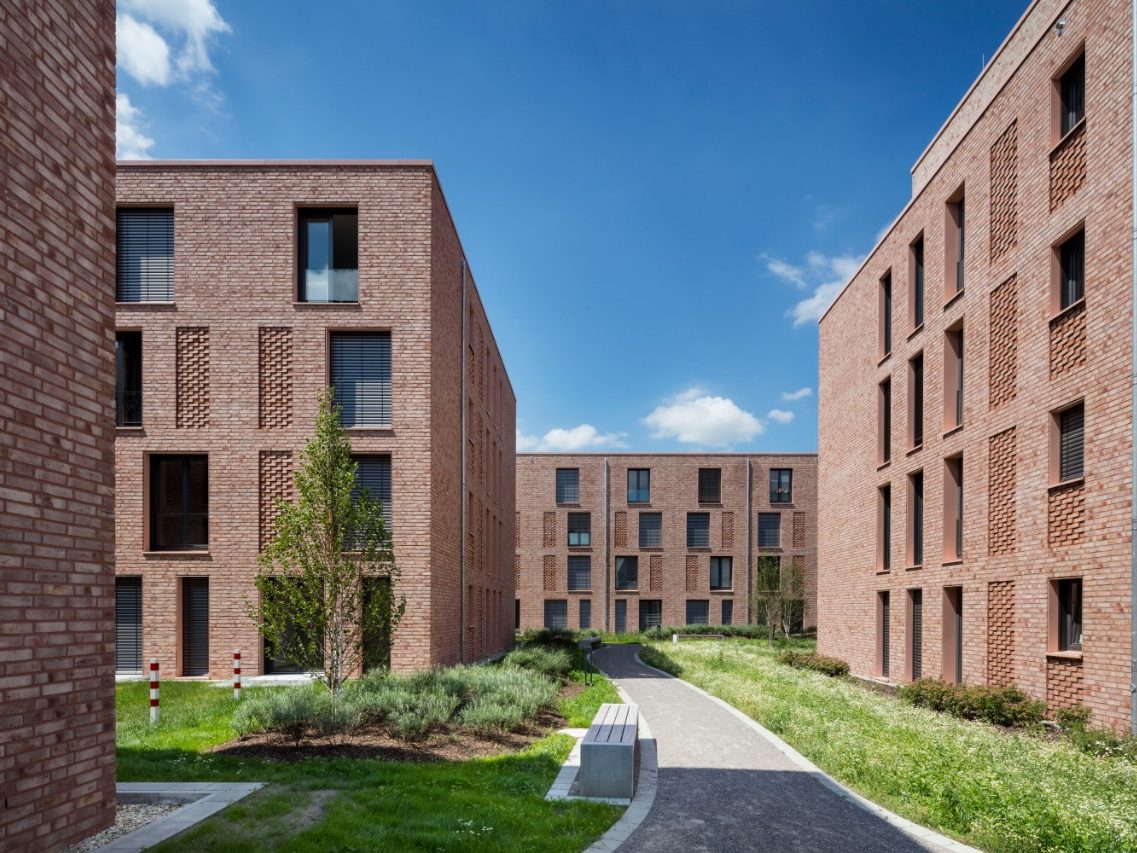 wasserstrichziegel, nf,  stennerstraße/storchsbrede, rübsamen partner bda, ingenieurgesellschaft lakowksi, studierendenwerk bielefeld