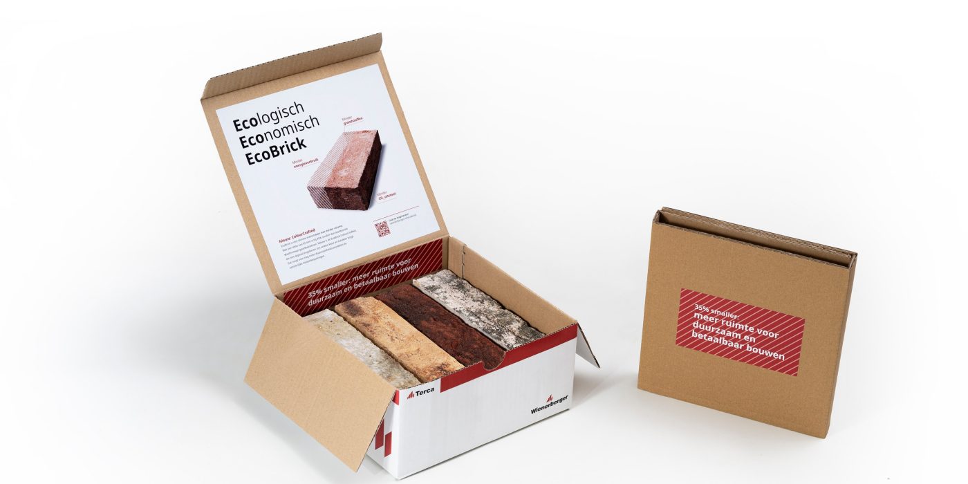 Sfeerbeeld van de EcoBrick inspiratiebox