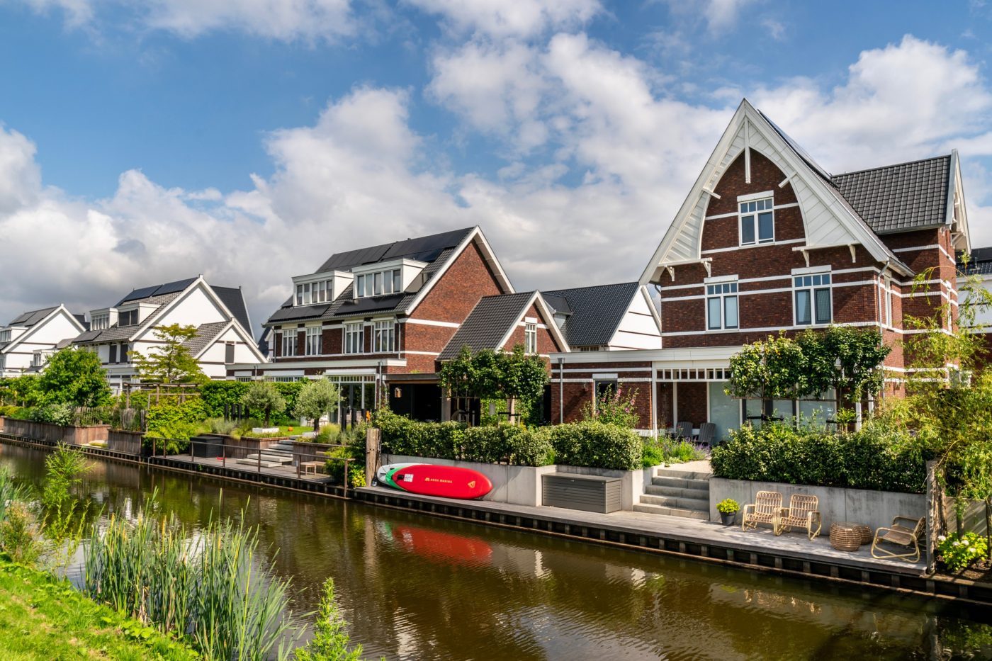 Woningen met Wevolt X-Roof zonnepanelen
