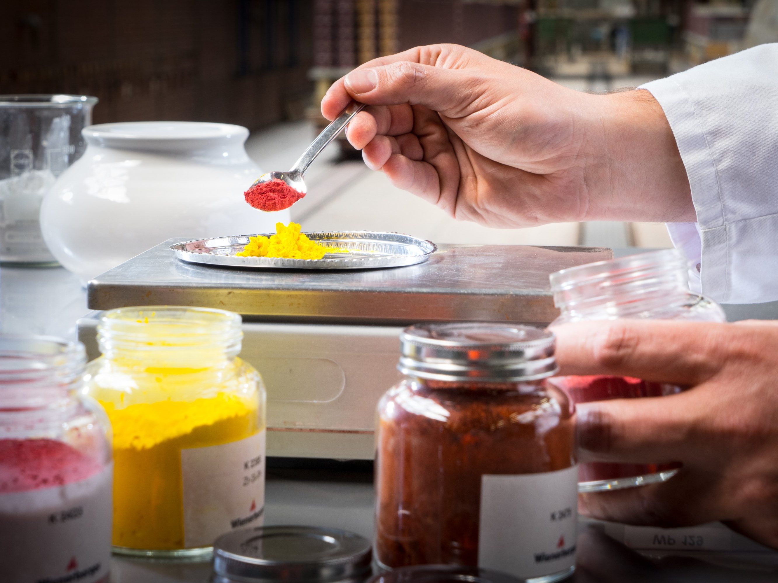 Sfeerbeld van geglazuurde bakstenen met speciale coating en kleuren