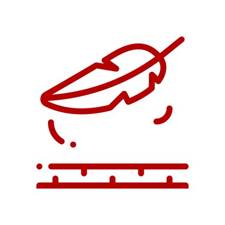 Illustratie icoon van licht in gewicht snel verwerkbaar