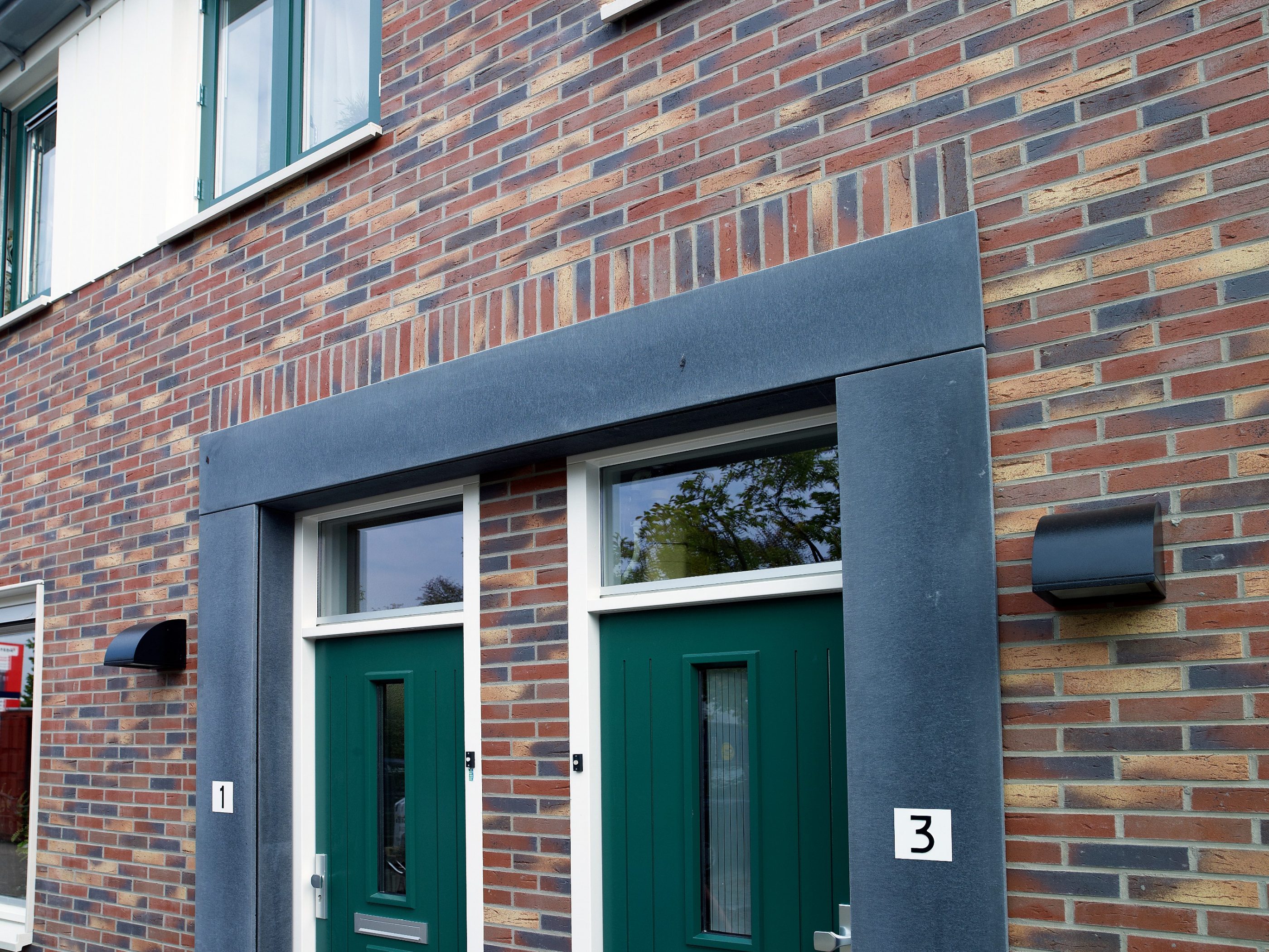 Baksteenstrippen renovatie project Maarssen