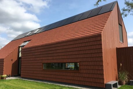 Vrijstaande woning, Meerstad | Dakpan: Vauban gewolkt engobe | Architect: Architectuurstudio SKA | Aannemer: Bouwbedrijf van Dijk, Surhuisterveen