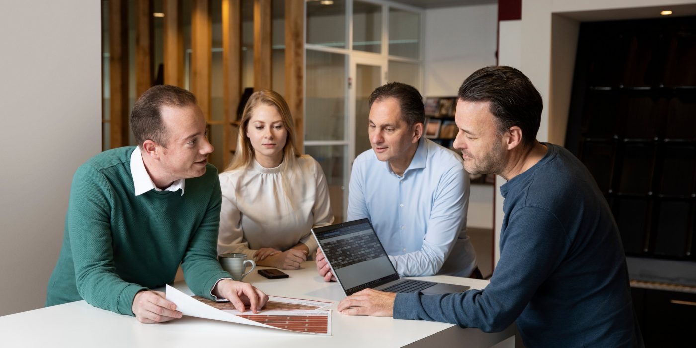 Showroom van Wienerberger Nederland