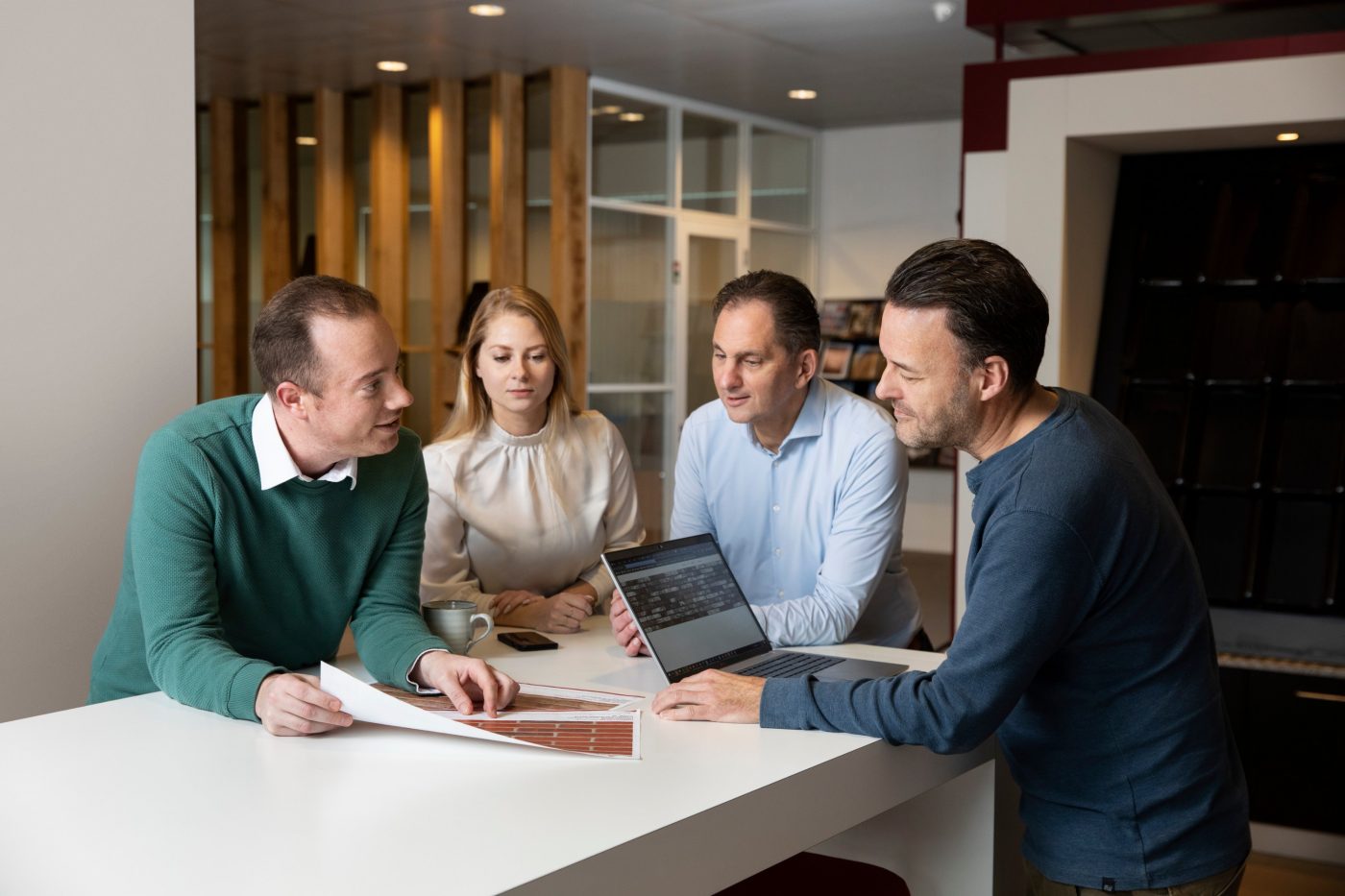 Showroom van Wienerberger Nederland