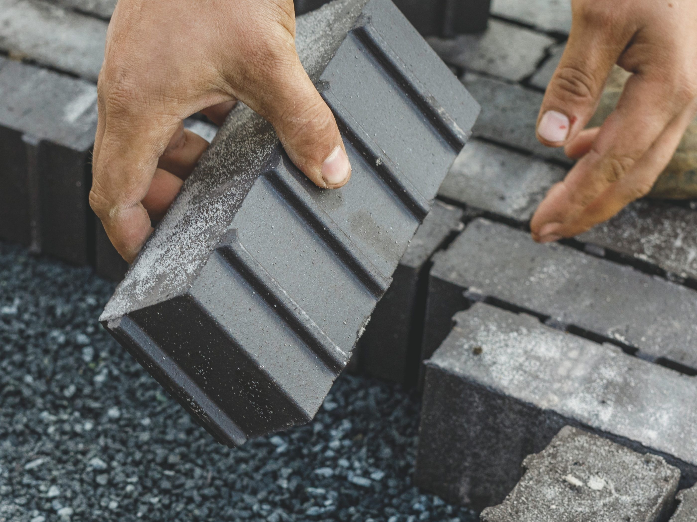 Installing Passaqua pavers